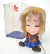 Lampada Bambola Bobblehead vintage'60 design Fumetto Linea Zero/Minou art782-564