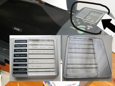 Screen printed display slide - display,