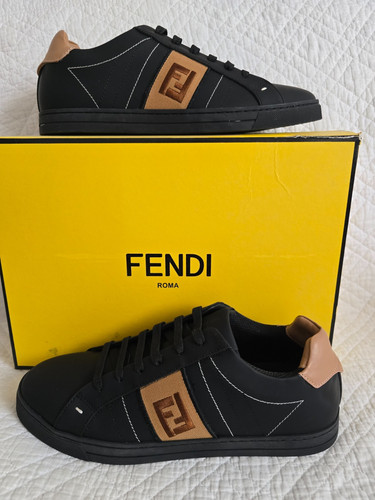 Sneakers basse uomo nere fendi - uomo,