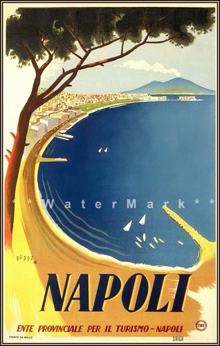 Affiche poster napoli - affiche,
