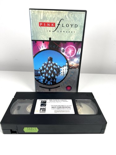 Vhs videocassetta pink floyd - videocassetta,
