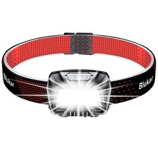 Blukar Torcia Frontale LED Ricaricabile 2000 Lumen Super Luminoso Lampada