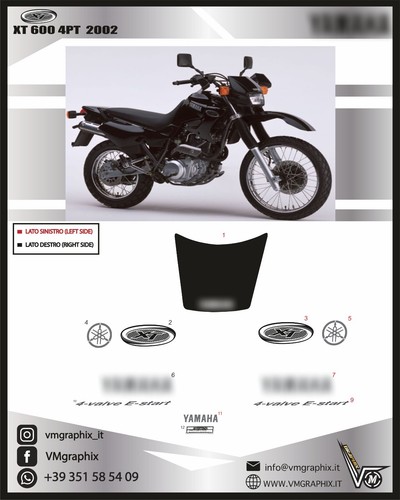 Adesivi 600 4pt xt600 - ,