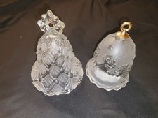 LOT OF 2Mikasa Frosted Crystal