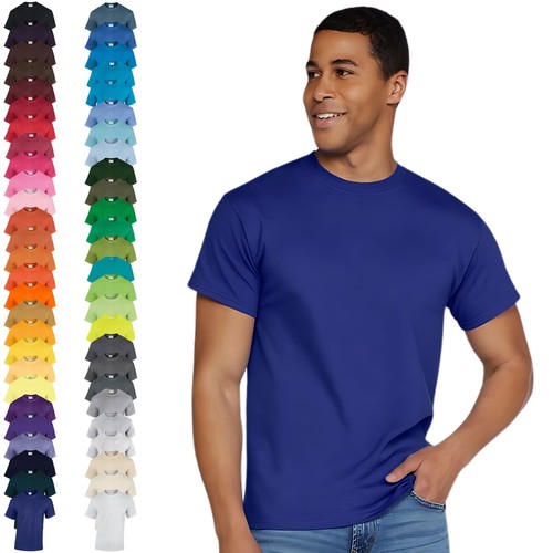 Gildan shirt uomo cotone - gildan, t-shirt