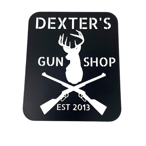 Insegna parete dexter new - insegna, da