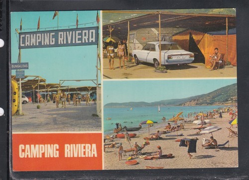 Cartolina albenga camping - cartolina,