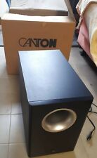 Subwoofer Attivo Canton AS20 Hi-Fi Home Theater Dolby Surround Nero come nuovo