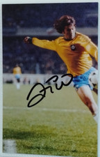 AUTOGRAPH ZICO FOTO MAGLIA