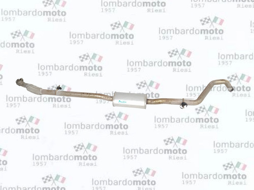 Marmitta scarico completo - marmitta,