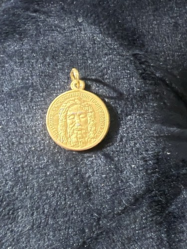 Medaglia oro volto - d’oro, di