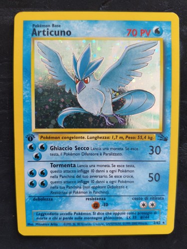 Articuno holo 1ª - holo,