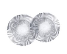 Nachtmann Samba - Set 2 Sottopiatti Samba Nachtmann - Piatto Piano Cristallo