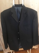 ABITO SARTORIALE GRIGIO GESSATO TG 48 MADE IN ITALY USATO IN SOLO UN’OCCASIONE