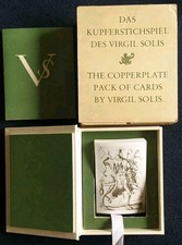 CARTE DA GIOCO ANTICHE DEL 1544 DI VIRGIL SOLIS RIPROD. DEL 1981 PLAYING CARDS