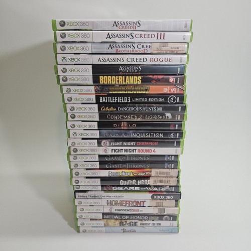 Microsoft xbox 360 games lot - xbox,