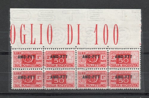 Amg ftt trieste 1952 pacchi - trieste,