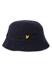 Lyle & Scott Uomo Cappello da pescatore con logo, Blu