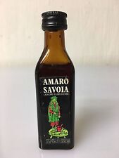 Mignon Miniature Cinzano Amaro Savoia Liquore Elisir D'Erbe 3cl 38,5% Vol