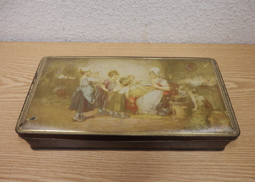 Art nouveau vecchio barattolo - art,