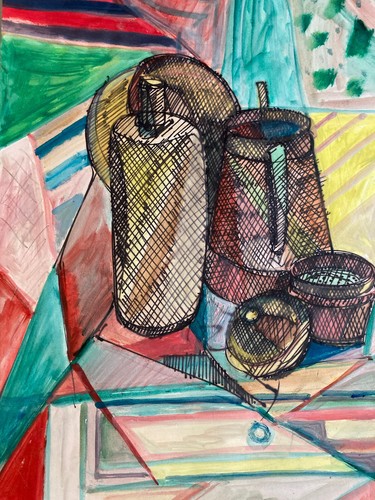 Bella pittura guazzo - bella,