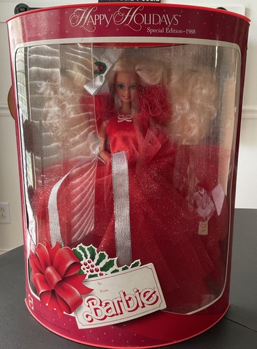 Bambola barbie happy holidays - happy,
