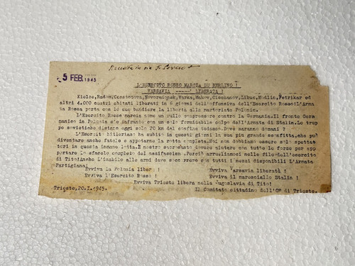 Volantino antinazifascista pro - antinazifascista,