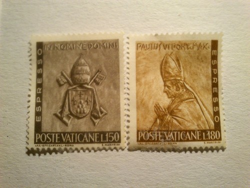 Francobolli vaticano 1966 - francobolli,