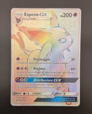 Carta Pokémon ? Espeon GX 152/149 Exc ITA sole&luna hyper rainbow fuori serie 