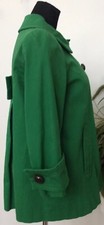 Giacca trench verde da donna