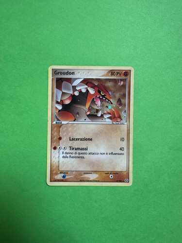 Groudon 106 smeraldo - 5/106,