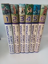 Grande Enciclopedia  Medica Curcio  COMPLETA 6 VOLUMI medici Salute Cura Medico 