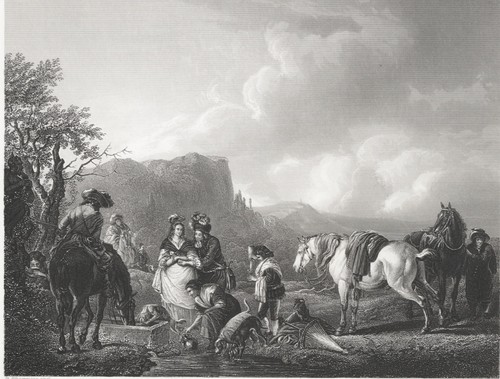 Una scena caccia di - di,