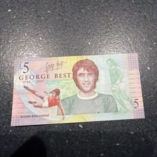 Banconota George Best da 5