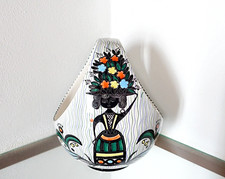 Cestino ceramica vintage Etruria Perugia in stile Fantoni no Deruta Salamandra