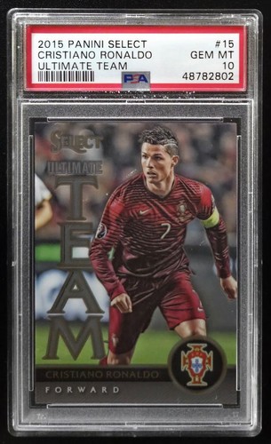 2015 panini select - panini, cristiano