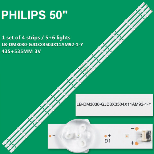 Kit barre strip - 11, led
