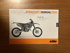 Catalogo Ricambi Telaio KTM 125 EXC 2006 EU Cod. 3CF7103F0EN Spare Parts Chassis