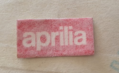 Adesivo originale aprilia - adesivo,