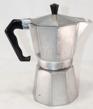 Macchina da caffè espresso vintage ABC Crusinallo stufa o fuoco da campeggio 8" Made in Italy