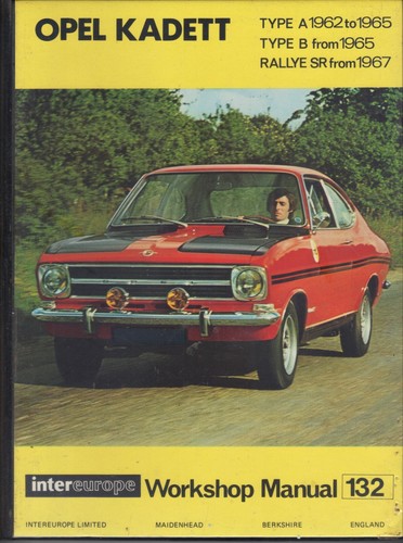Manuale officina opel - opel, kadett