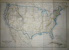 1884 Mappa Grande ~ Stati