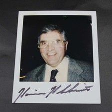 Gene Cernan Signed Polaroid Photo Apollo 17 Astronaut NASA Autograph ZJ19049