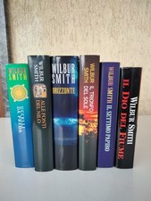 Lotto di 6 libri di Wilbur Smith in copertina rigida