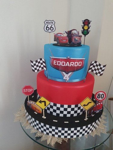 Torta finta cars - torta,