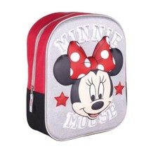 Zaino 3D Minnie Mouse Rosso
