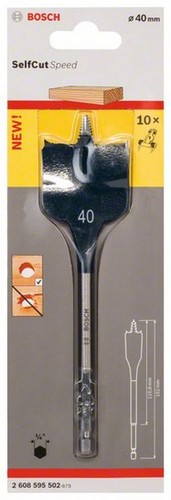 Bosch 2608595502 trapani fresa - 2608595502,