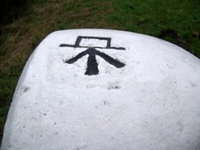 Photo 6x4 Bench Mark, Preston