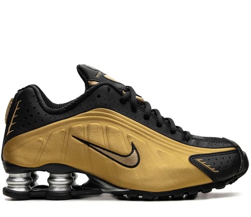 Nike shox black metallic - shox, r4