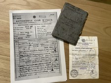 Lambretta 125 Del 1965 Libretto Demolita